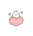 わりと使える小さめのうさぎ（個別スタンプ：32）