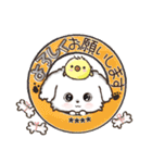 名前が入る★愛犬マルチーズ【判子】（個別スタンプ：9）