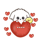 名前が入る★愛犬マルチーズ【判子】（個別スタンプ：13）