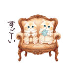 冬に毎日使える 水彩ねこ 日常（個別スタンプ：30）