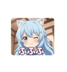 巻き髪ありさアニメーション（個別スタンプ：6）