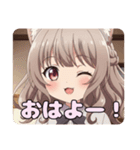 巻き髪スタンプ(あかみ＆みなみ)（個別スタンプ：25）