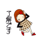 ひま子ちゃん708明日は我が身ですスタンプ（個別スタンプ：12）