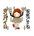 ひま子ちゃん708明日は我が身ですスタンプ（個別スタンプ：36）