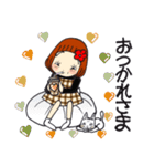 ひま子ちゃん708明日は我が身ですスタンプ（個別スタンプ：37）