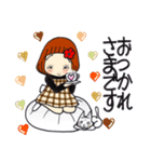 ひま子ちゃん708明日は我が身ですスタンプ（個別スタンプ：38）