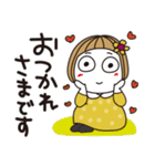 はな子✿ずっと使える丁寧な言葉/大人カラー（個別スタンプ：4）