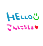 (nenerin日常会話スタンプ006英語気遣い)（個別スタンプ：1）