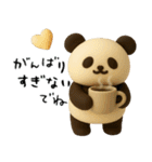 もちもち3D★北欧パンダ冬のやさしさ（個別スタンプ：8）
