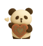 もちもち3D★北欧パンダ冬のやさしさ（個別スタンプ：26）