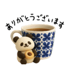 もちもち3D★北欧パンダ冬のやさしさ（個別スタンプ：28）