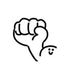 にっこりマンのじゃんけんポォン！スタンプ（個別スタンプ：1）