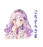 お姫様の冬★ファンタジー物語（個別スタンプ：39）