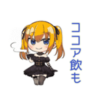 金髪ゴスロリの女の子★冬（個別スタンプ：6）