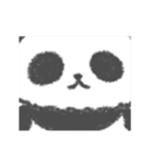 ゆらゆら動くパンダ⭐️オシャレドット柄⭐️（個別スタンプ：19）