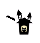 黒ねこ ハロウィン（個別スタンプ：15）
