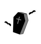 黒ねこ ハロウィン（個別スタンプ：28）