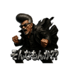 リーゼント爺さん【伝説の男】（個別スタンプ：15）