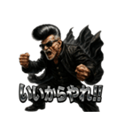 リーゼント爺さん【伝説の男】（個別スタンプ：27）