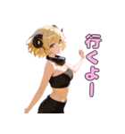 セクシー羊ガールの癒し（個別スタンプ：40）