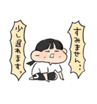 バスケ部女の子。（個別スタンプ：3）