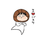 バスケ部女の子。（個別スタンプ：8）
