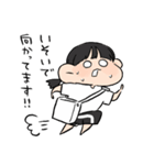 バスケ部女の子。（個別スタンプ：9）