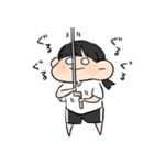 バスケ部女の子。（個別スタンプ：11）