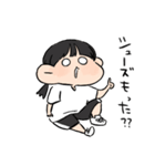 バスケ部女の子。（個別スタンプ：13）