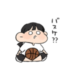 バスケ部女の子。（個別スタンプ：27）