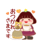 でぶりん優しい言葉「秋・冬」（個別スタンプ：19）