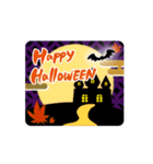 【動く】筆文字でハロウィン（個別スタンプ：2）