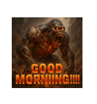 アンデットゴリラ【絶叫パワー】（個別スタンプ：2）