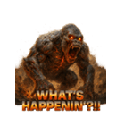 アンデットゴリラ【絶叫パワー】（個別スタンプ：19）