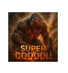 アンデットゴリラ【絶叫パワー】（個別スタンプ：21）