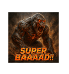 アンデットゴリラ【絶叫パワー】（個別スタンプ：22）