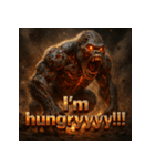 アンデットゴリラ【絶叫パワー】（個別スタンプ：23）