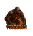 アンデットゴリラ【絶叫パワー】（個別スタンプ：30）