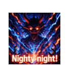 妖怪大激怒！！（個別スタンプ：3）