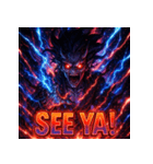 妖怪大激怒！！（個別スタンプ：5）