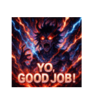 妖怪大激怒！！（個別スタンプ：7）