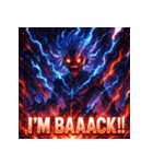 妖怪大激怒！！（個別スタンプ：11）