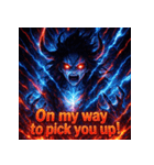 妖怪大激怒！！（個別スタンプ：15）