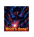 妖怪大激怒！！（個別スタンプ：17）