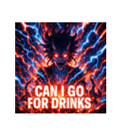 妖怪大激怒！！（個別スタンプ：21）