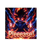 妖怪大激怒！！（個別スタンプ：24）