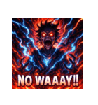 妖怪大激怒！！（個別スタンプ：25）