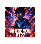 妖怪大激怒！！（個別スタンプ：28）