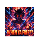 妖怪大激怒！！（個別スタンプ：32）