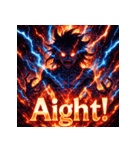 妖怪大激怒！！（個別スタンプ：34）